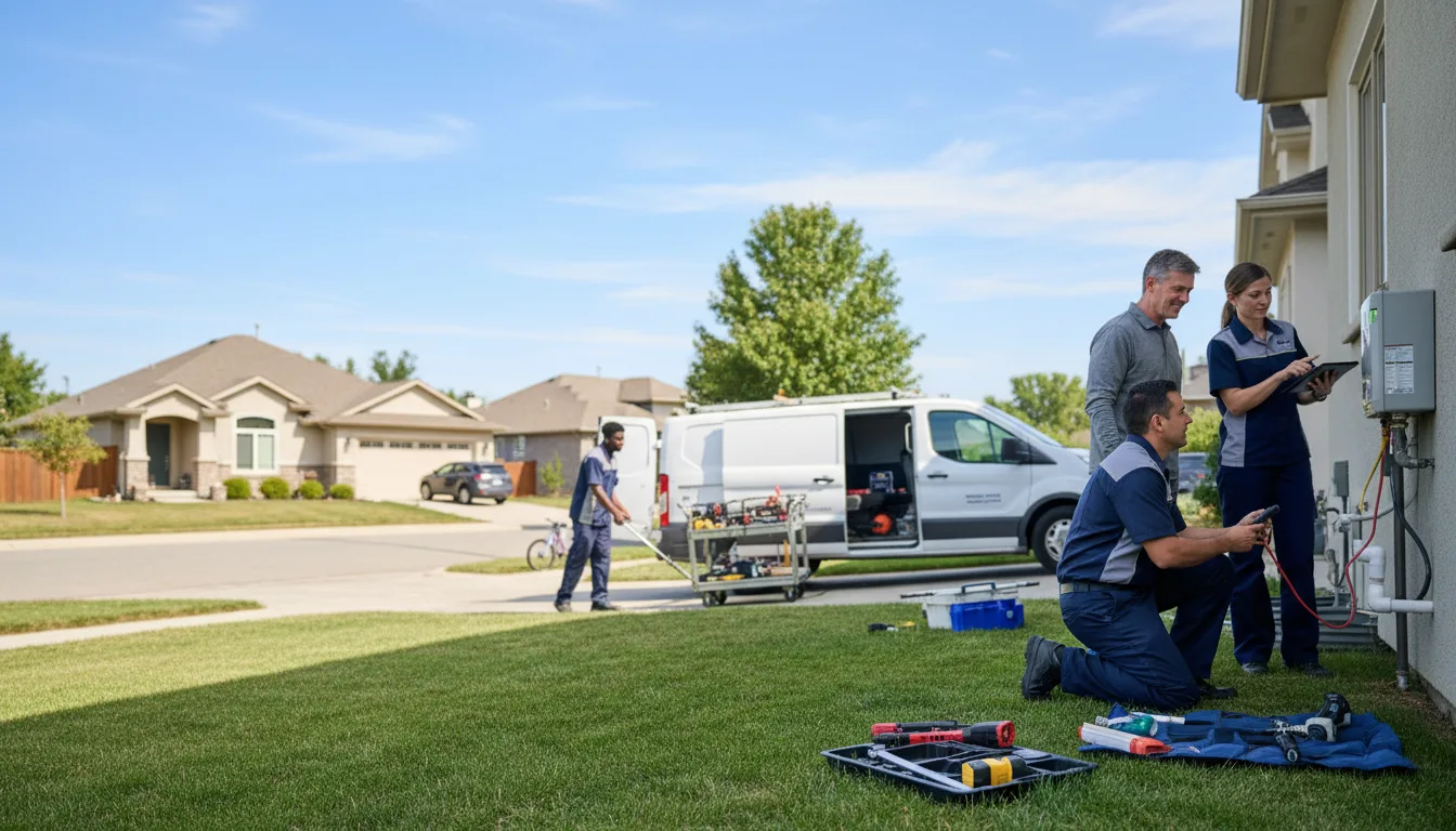 Tankless water heater service in Goshen, NH